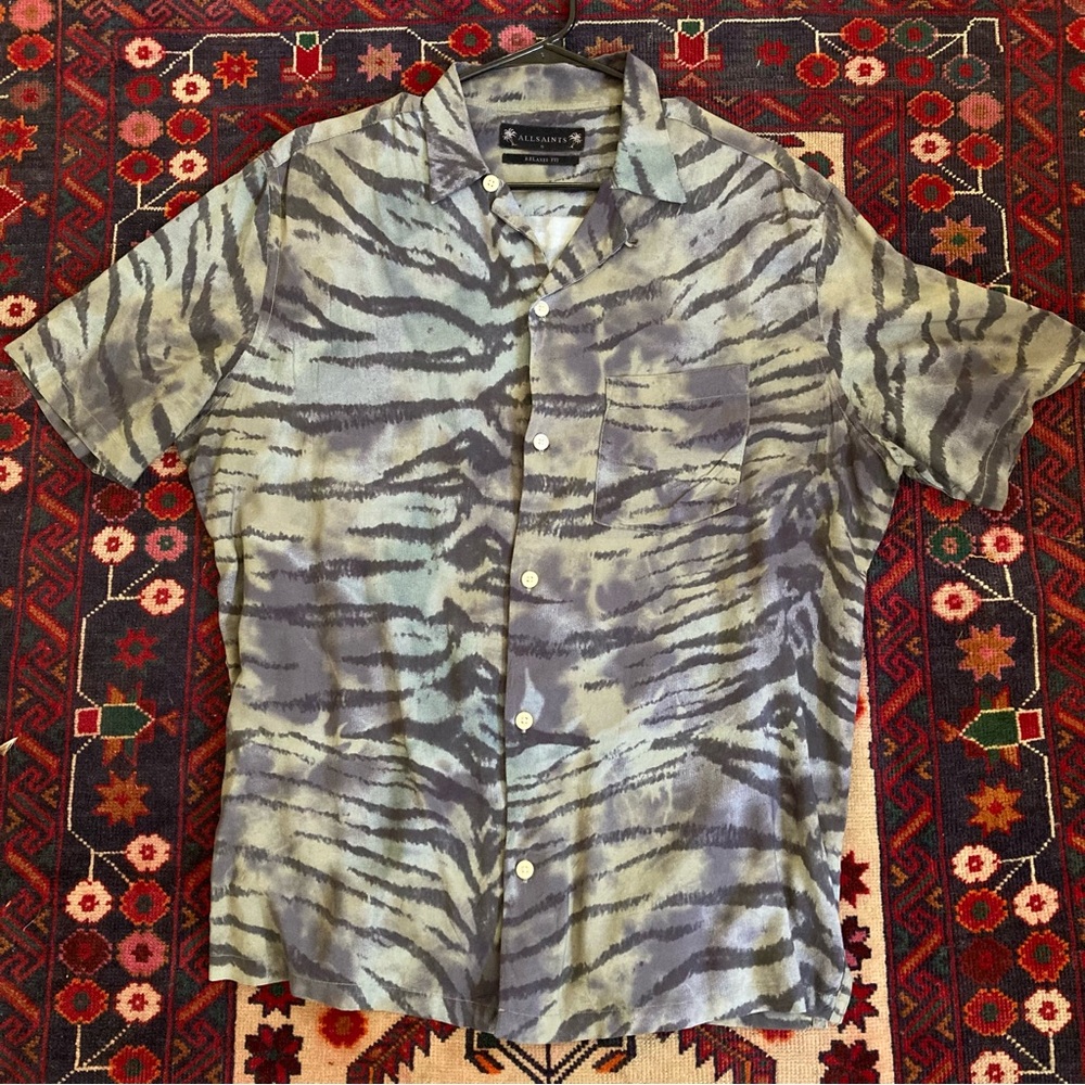 Allsaints Tiger Print Shirt